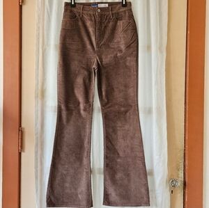 📌91 OLD NAVY HIGHER HIGH RISE FLARE CORDUROY WOMEN'S SIZE 8